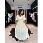 Robe LINA longue jaune du S au 4XL