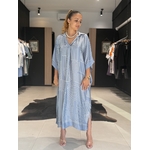 robe imperial bleu ciel perle des iles 974 mode femme la reunion grande taille