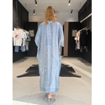 robe imperial bleu ciel perle des iles 974 mode femme la reunion grande taille
