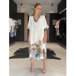 robe paysage ivoire perle des iles 974 mode femme la reunion grande taille