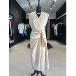 robe nouee beige perle des iles 974 mode femme