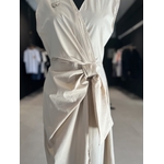 robe nouee beige perle des iles 974 mode femme