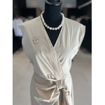 robe nouee beige perle des iles 974 mode femme