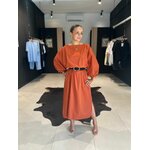 robe toscane terracotta perle des iles 974 mode femme