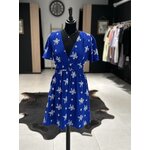 robe flora bleu royal perle des iles 974 mode femme