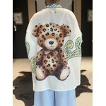 chemise ours lepoard perle des iles mode 974 grande taille