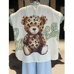 chemise ours lepoard perle des iles mode 974 grande taille