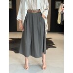 jupe marron perle des iles mode 974 grande taille