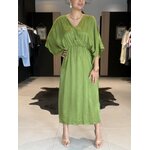 robe verte perle des iles mode 974 grande taille