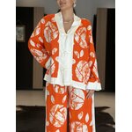 KIMONO ORANGE PERLE DES ILES 974 MODE FEMME