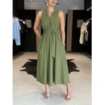 robe carole kaki perle des iles 974 mode femme taille unique