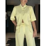 ENSEMBLE E BLAZER jaune PERLE DES ILES