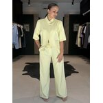 ENSEMBLE E BLAZER jaune PERLE DES ILES