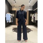 ENSEMBLE E BLAZER BLEU PERLE DES ILES