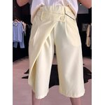 bermuda pantacourt jaune perle des iles 974 mode femme