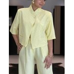 ensemble blazer raye perle des iles mode femme