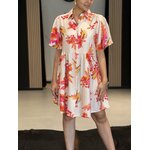 robe EDITH rouge perle des iles 974 mode femme