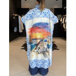 Chemise longue femme SANTORINI PERLE DES ILES 974