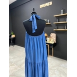 robe jean dos nus perle des iles 974 cecile wang coton a motifs