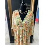 Robe PAPAYE Orange taille unique Perle des Iles 974 Mode Parfumerie