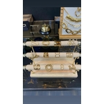 Bague acier inoxydable taille ajustable perle des iles 974 parfumerie mode bijoux