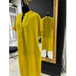 robe melissa moutarde jaune perle des iles 974 mode femme grande taille