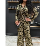ensemble BAHIA doré gold pailleté mariage fte ceremonie perle des iles mode femme grande taille 974