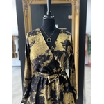 ROBE SHINE PERLE DES ILES DOREE OR GOLD NOIR MODE FEMME 974 PARFUMERIE