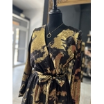 ROBE SHINE PERLE DES ILES DOREE OR GOLD NOIR MODE FEMME 974 PARFUMERIE