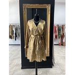 ROBE SHINE PERLE DES ILES DOREE OR GOLD NOIR MODE FEMME 974 PARFUMERIE