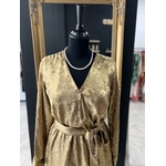 ROBE SHINE PERLE DES ILES DOREE OR GOLD NOIR MODE FEMME 974 PARFUMERIE