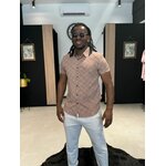 chemise MAHDI marron perle des iles 974 mode homme