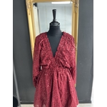 wendy bordeaux sequin perle des iles 974 la reunion mode femme