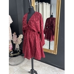 wendy bordeaux sequin perle des iles 974 la reunion mode femme