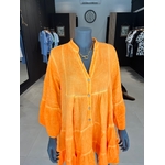 robe SUNNY fluo orange made in italie  perle des iles 974 mode femme homme parfumerie bar a parfum saint pierre la reunion