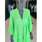 robe SUNNY fluo vert made in italie  perle des iles 974 mode femme homme parfumerie bar a parfum saint pierre la reunion