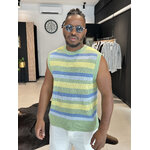 pull tee shirt  mylan vert beige perle des iles 974 mode homme bar a parfums la reunion