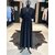robe lina noir perle des iles 974 mode femme grande taille