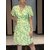 ROBE sophia vert PERLE DES ILES 974 MODE FEMME
