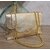 sac à main nuage gold doré perle des iles 100% cuir
