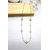 Collier acier inoxydable taille ajustable perle des iles 974 parfumerie mode bijoux