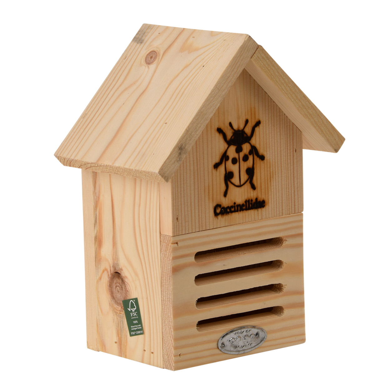 Kit Hôtel à Insectes En Bois à Peindre Pour Enfants - Avec Peinture, Pinceau, Marteau - À Monter Soi-même