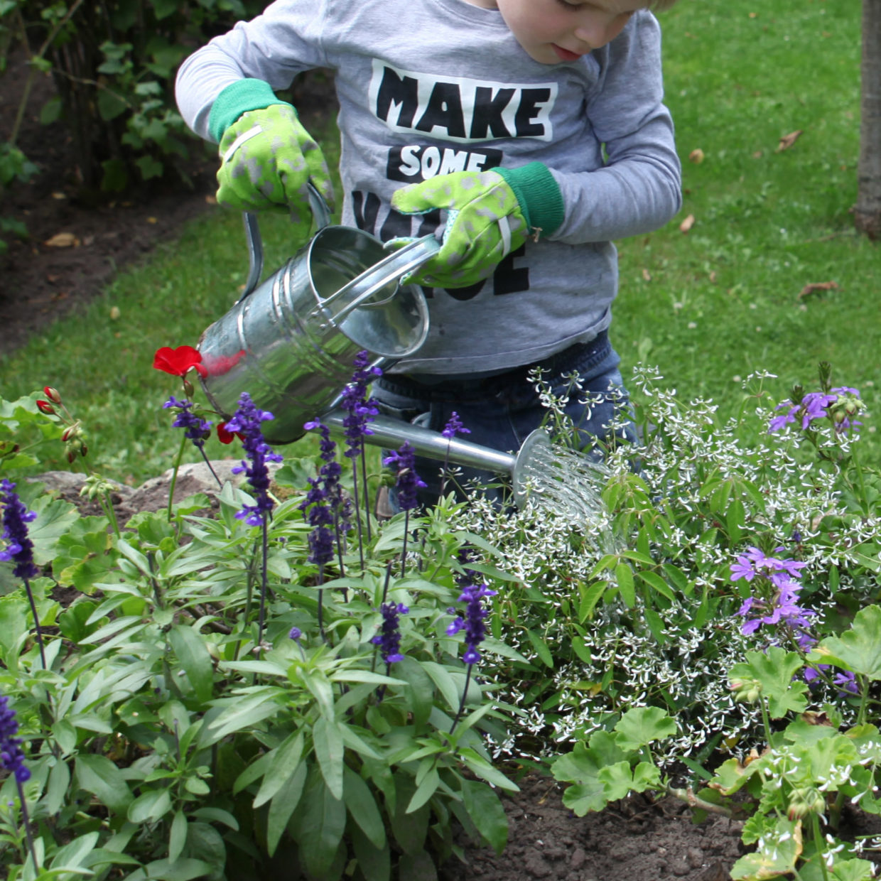 Sunloudy Gants de Jardinage pour Enfants Gants de Travail à la Main pour  Animaux de Bande Dessinée pour Enfants 