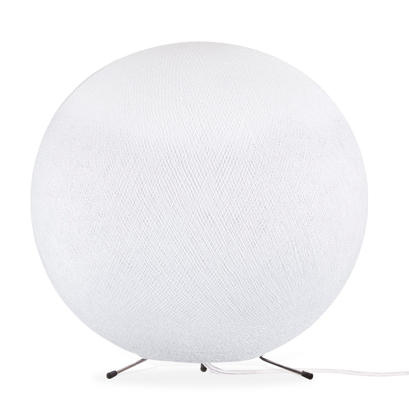 la case de cousin paul lampe globe blanc-off