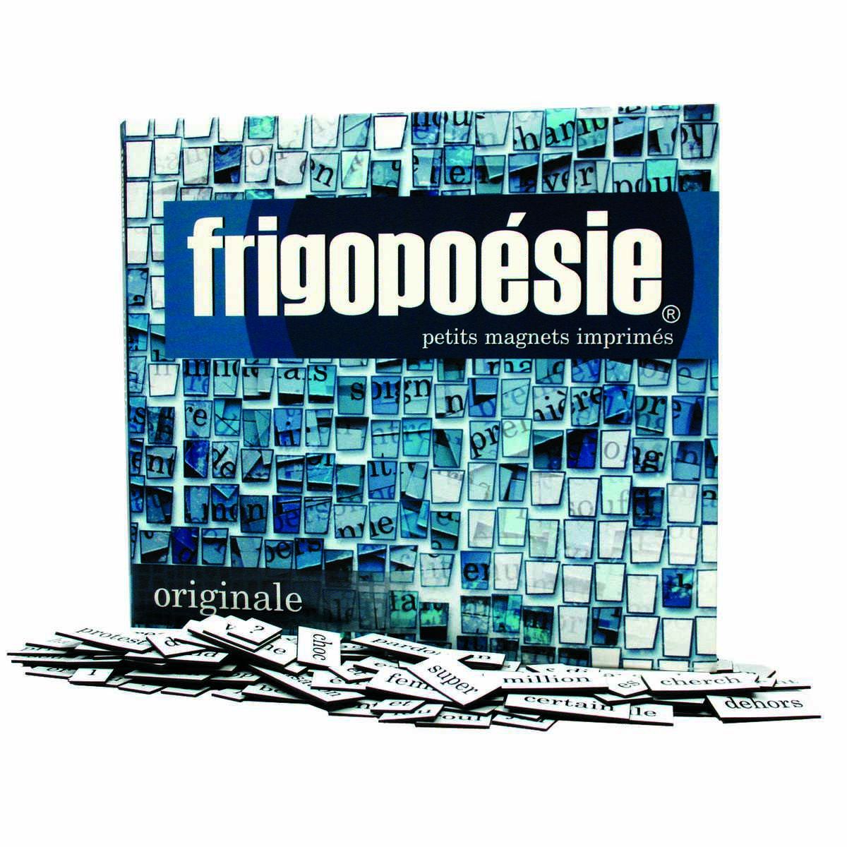 Magnets Frigopoésie version Originale (510 mots aimantés)