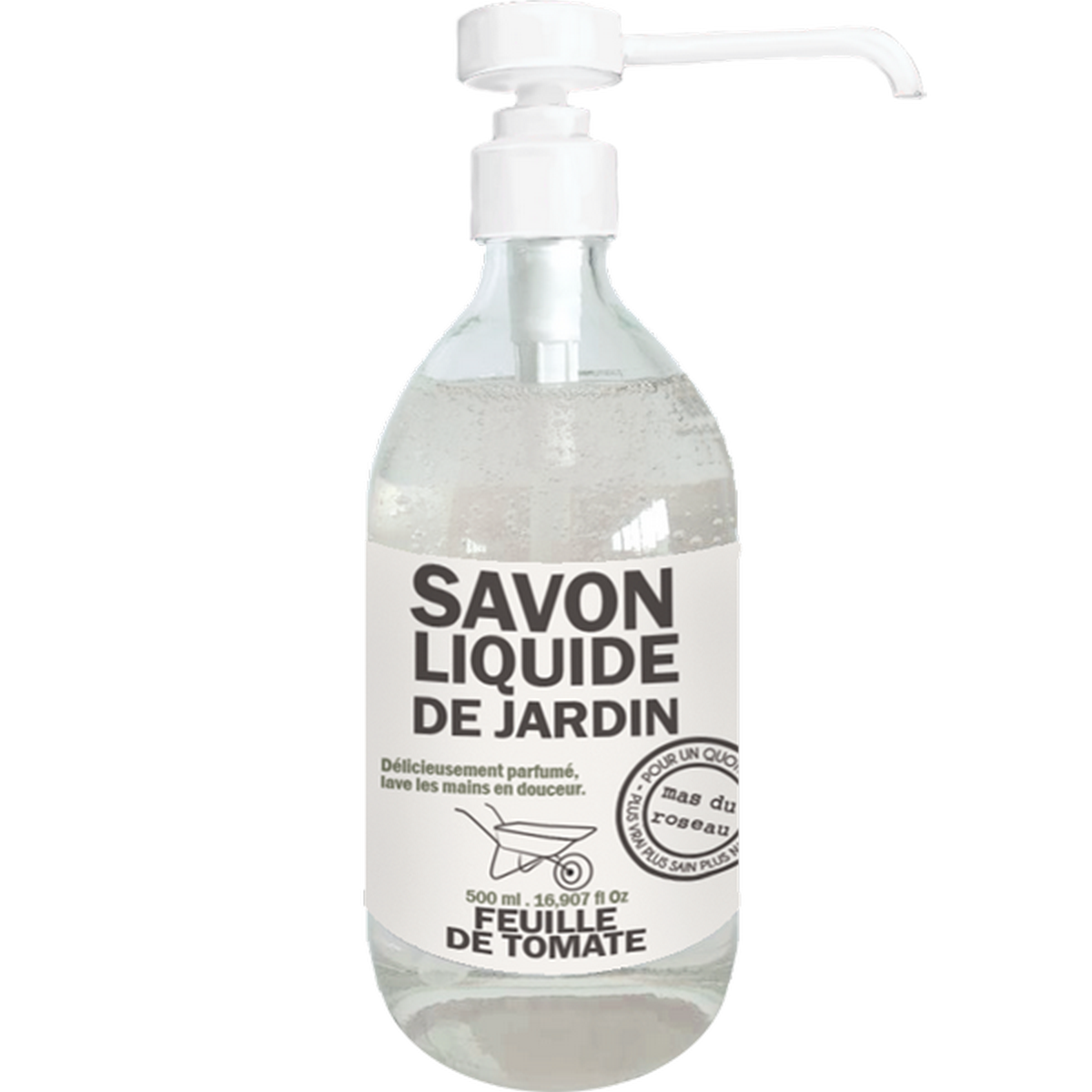 Savon liquide du jardin / Savon feuille de tomate