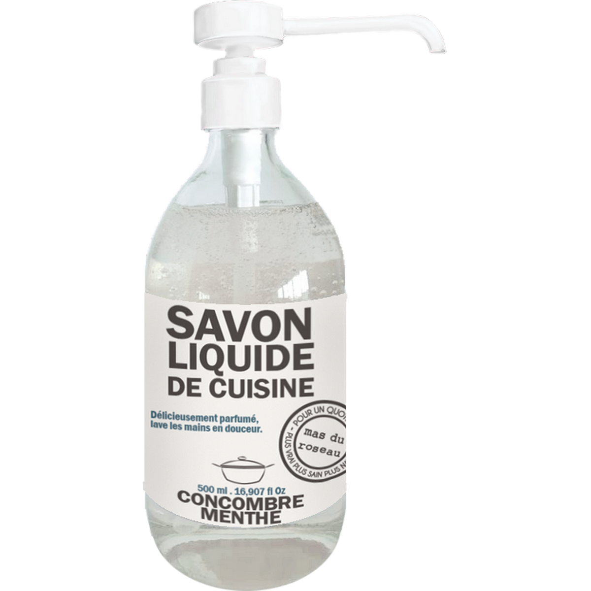 Savon liquide de cuisine / Savon concombre menthe