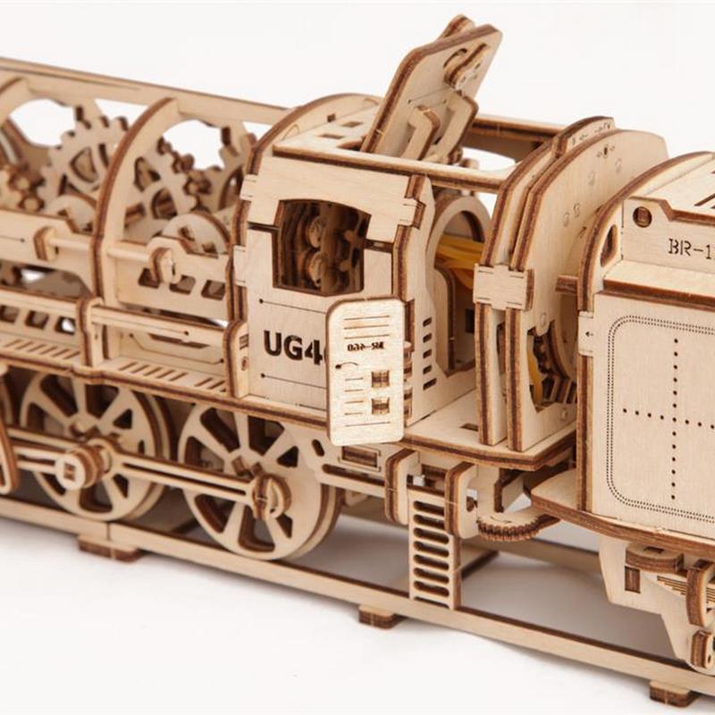 Puzzle 3D Gare Ferroviaire Maquettes En Bois 3D Pour Adultes à