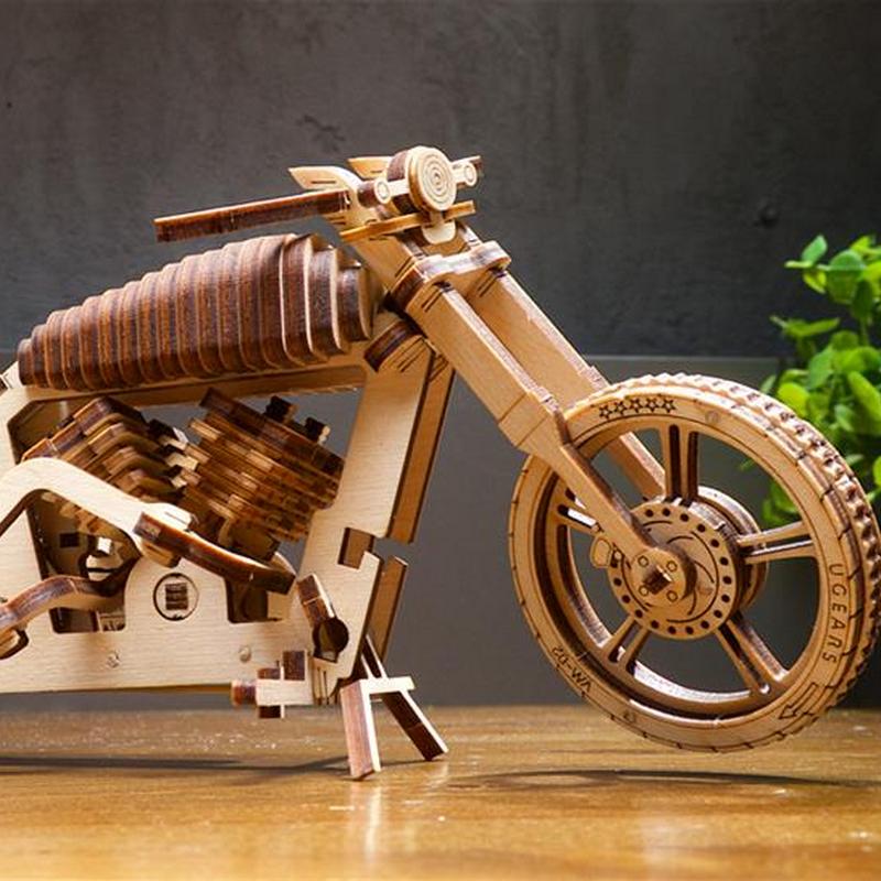 UGEARS maquette en bois pour adulte moto. une idee cadeau chez ugo et lea    (4)