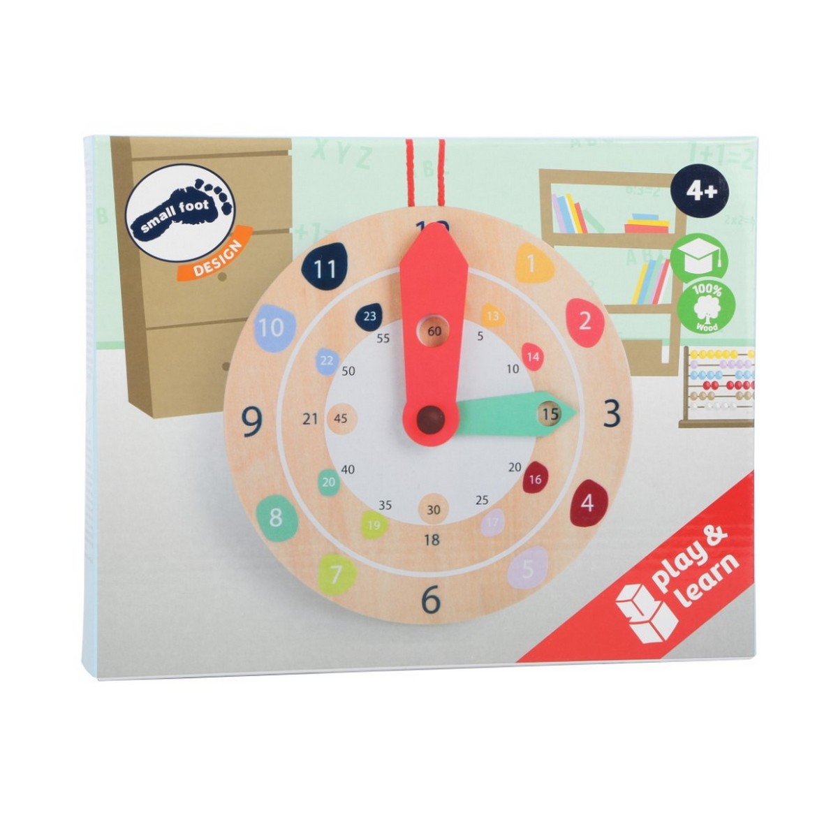 legler small foot horloge education jeu en bois pour apprendre l heure une idee cadeau chez ugo et lea (1)
